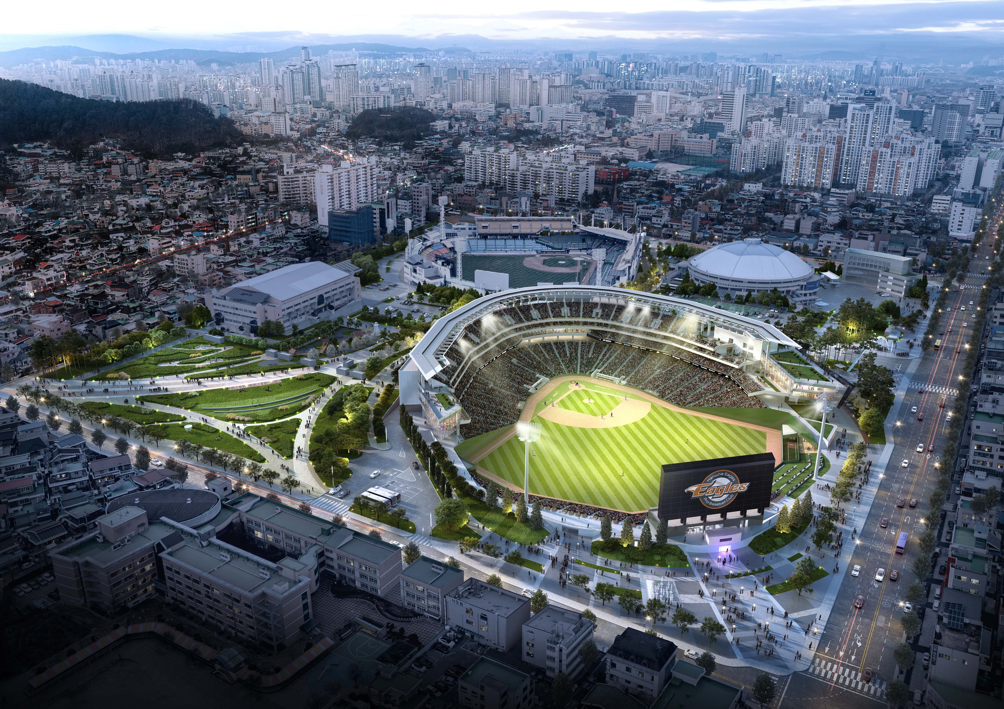 Exploring the Excitement of Gangnam Baseball Stadium in Seoul