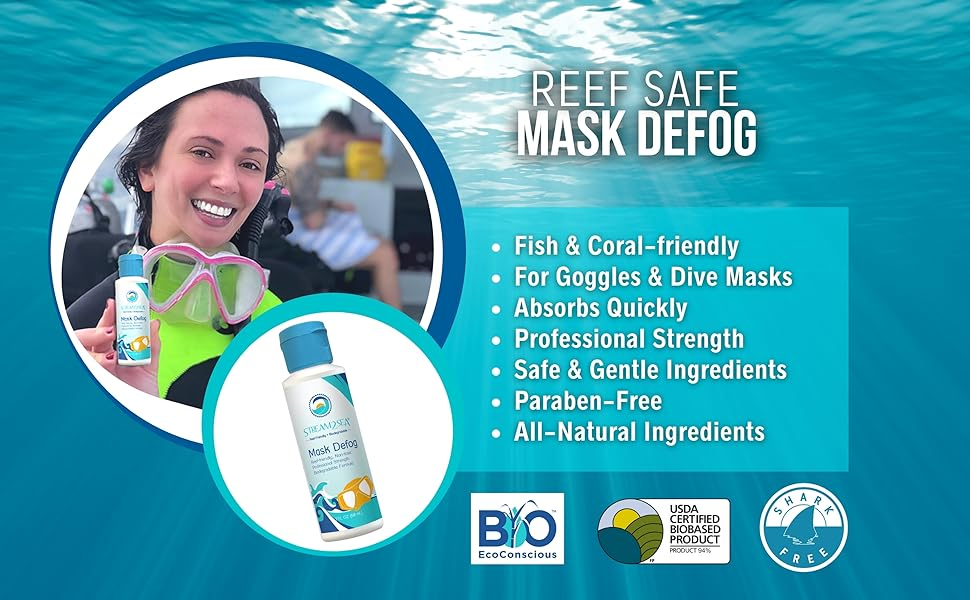 Reef-Safer Clarity: How Stream2Sea’s Mask Defog Protects Coral Reefs and Your Gear