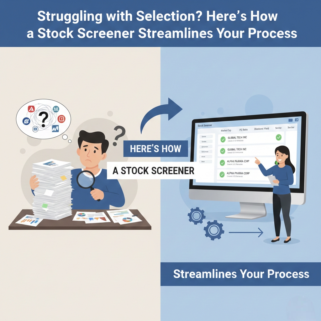 Struggling with Stock Selection? Here’s How a Stock Screener Streamlines Your Process