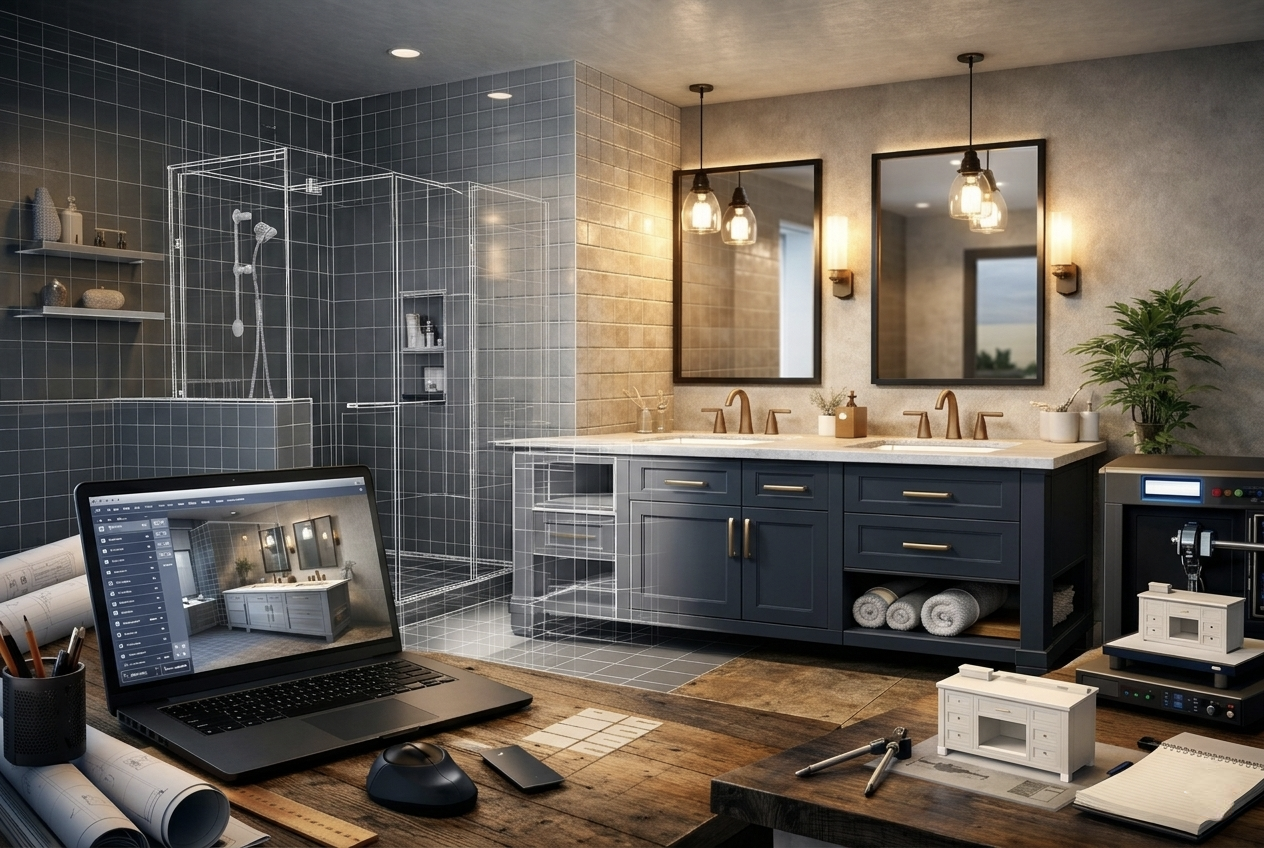 The Surprising Benefits of CAD Bathroom Vanity Plans Every Renovator Should Know